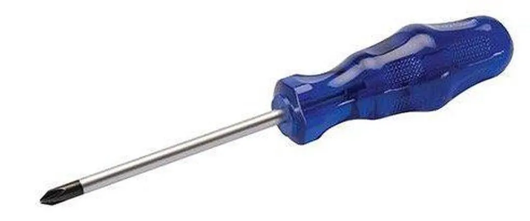 Silverline Ingenieurs Kruiskopschroevendraaier PH1 75mm - Blauw/Zilver