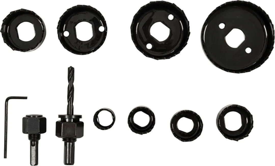Silverline Gatenzaagset 11-delig 19-64mm