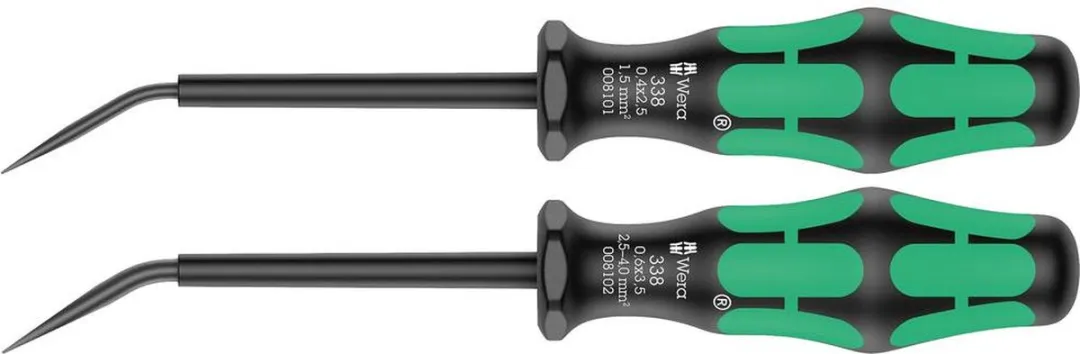 Wera 05008100001 Snelspanner - 2-delig - Zwart/ Groen
