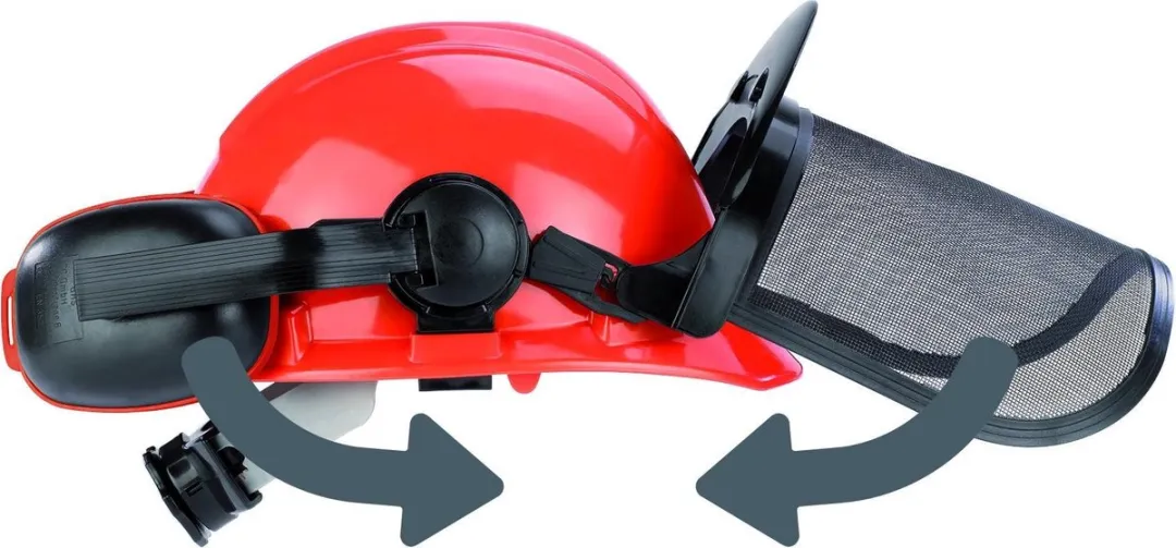 Einhell Veiligheidshelm - Rood - Maat 52-66cm