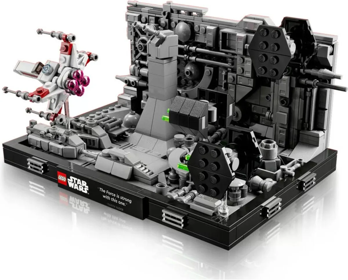 LEGO Star Wars Death Star Trench Run Diorama 75329 - 665 Stukken