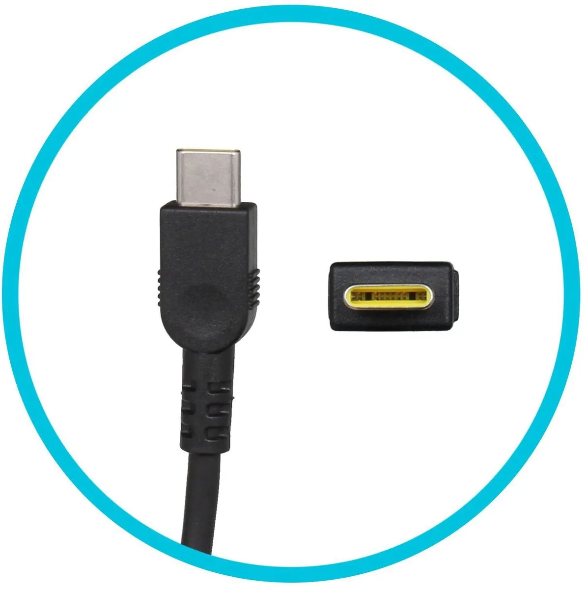 Lenovo 5A10W86294 USB-C Oplader 65W - Zwart - afbeelding 6 van 6