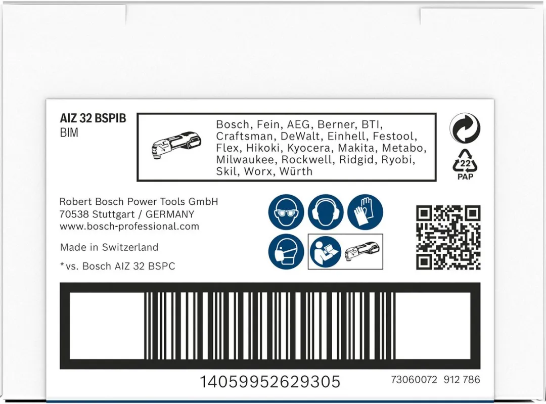 Bosch Professional PRO AIZ 32 BSPIB Mes - Oscillerend