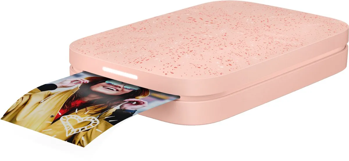HP Sprocket New Edition Mobiele Fotoprinter - Roze - afbeelding 6 van 6