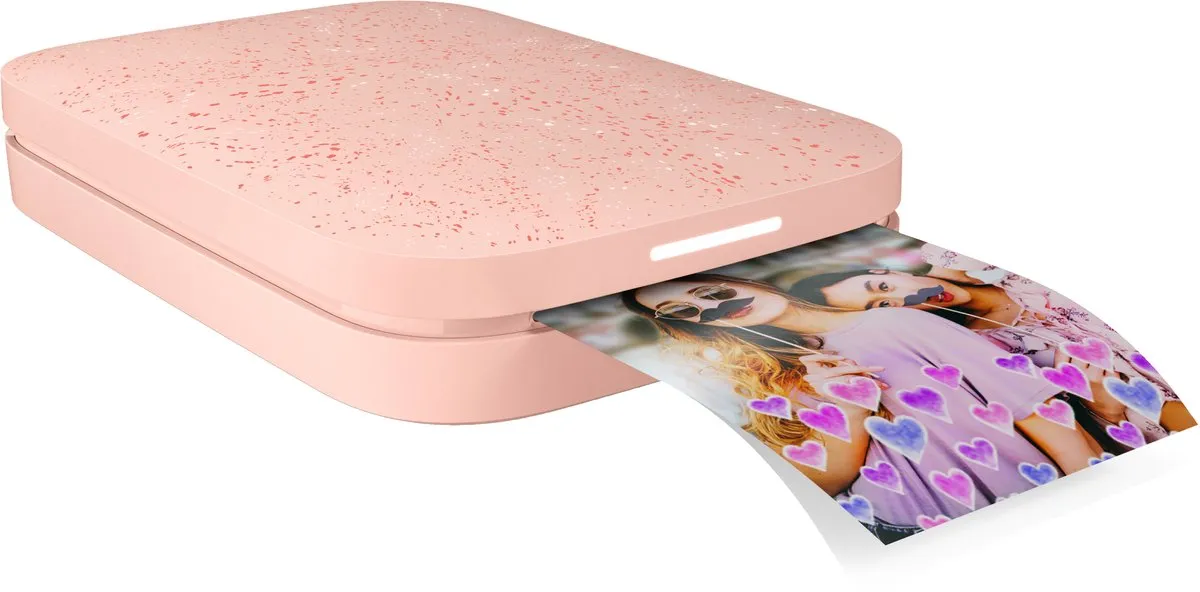 HP Sprocket New Edition Mobiele Fotoprinter - Roze