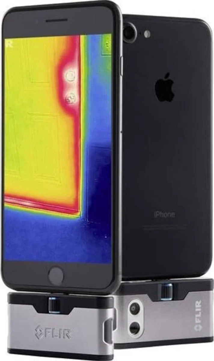 FLIR ONE Next Gen - Warmtemeter - Warmtebeeldcamera voor iOS Apparaten - -20 tot +120 °C - 80 x 60 Pixel