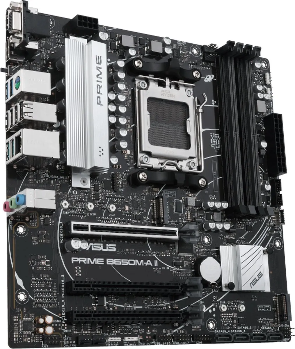ASUS PRIME B650M-A II Moederbord - AM5 microATX