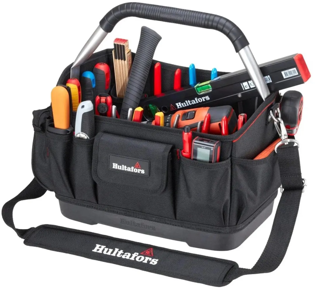 Hultafors Gereedschapstas Ergonomic 35-vaks HU590110 - Zwart