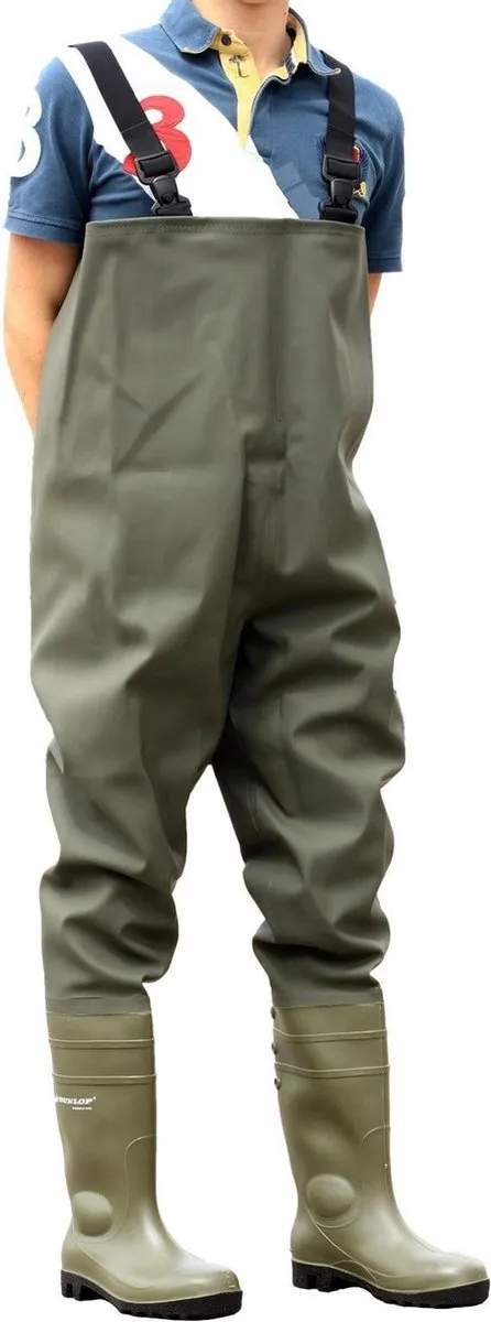 Dunlop Protomastor Chest Wader 142VP.PT - Maat 41 - Grijs