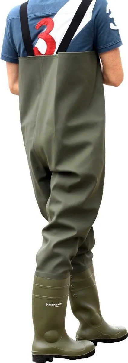 Dunlop Protomastor Chest Wader 142VP.PT - Maat 41 - Grijs