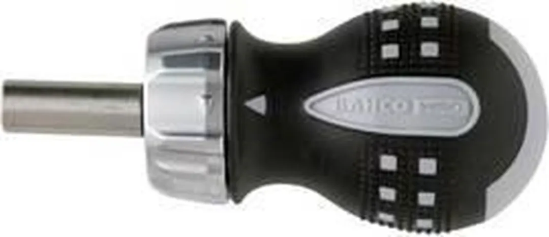 Bahco Stubby Ratelschroevendraaier 1/4"