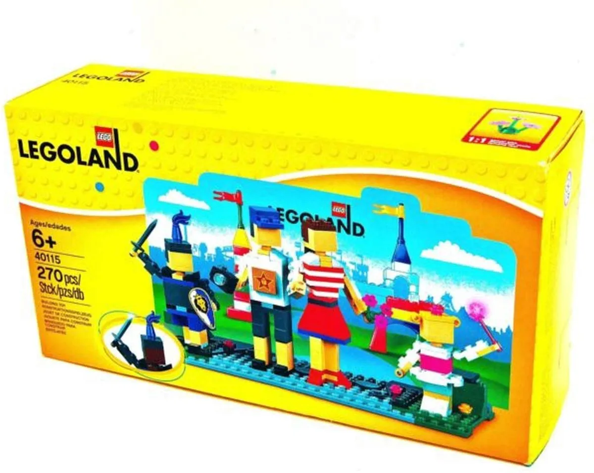 LEGO 40115 Familie Minifiguren Set - 4 Stuks - 270 Stenen - Multicolor