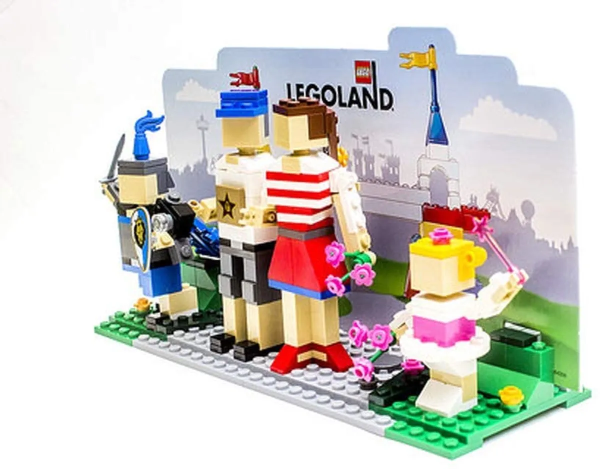 LEGO 40115 Familie Minifiguren Set - 4 Stuks - 270 Stenen - Multicolor