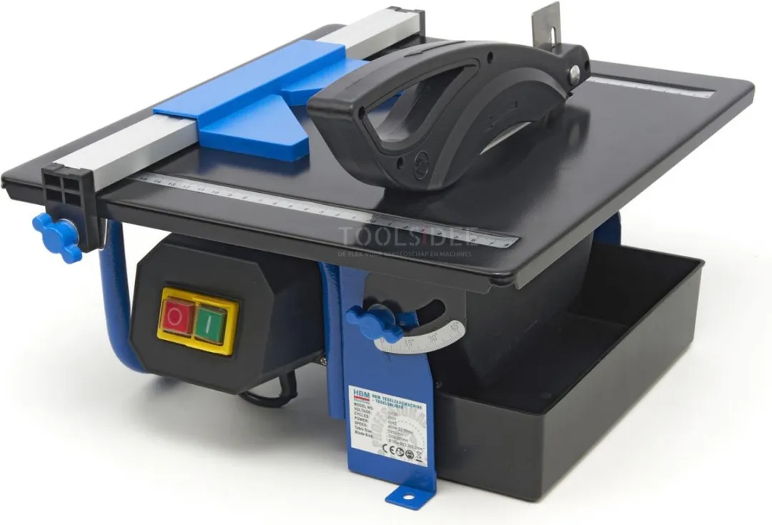 HBM Tegelzaagmachine HBM.10615 - 450W - Blauw/Zwart