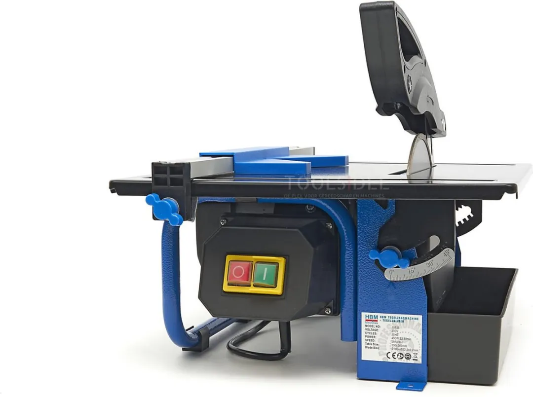 HBM Tegelzaagmachine HBM.10615 - 450W - Blauw/Zwart