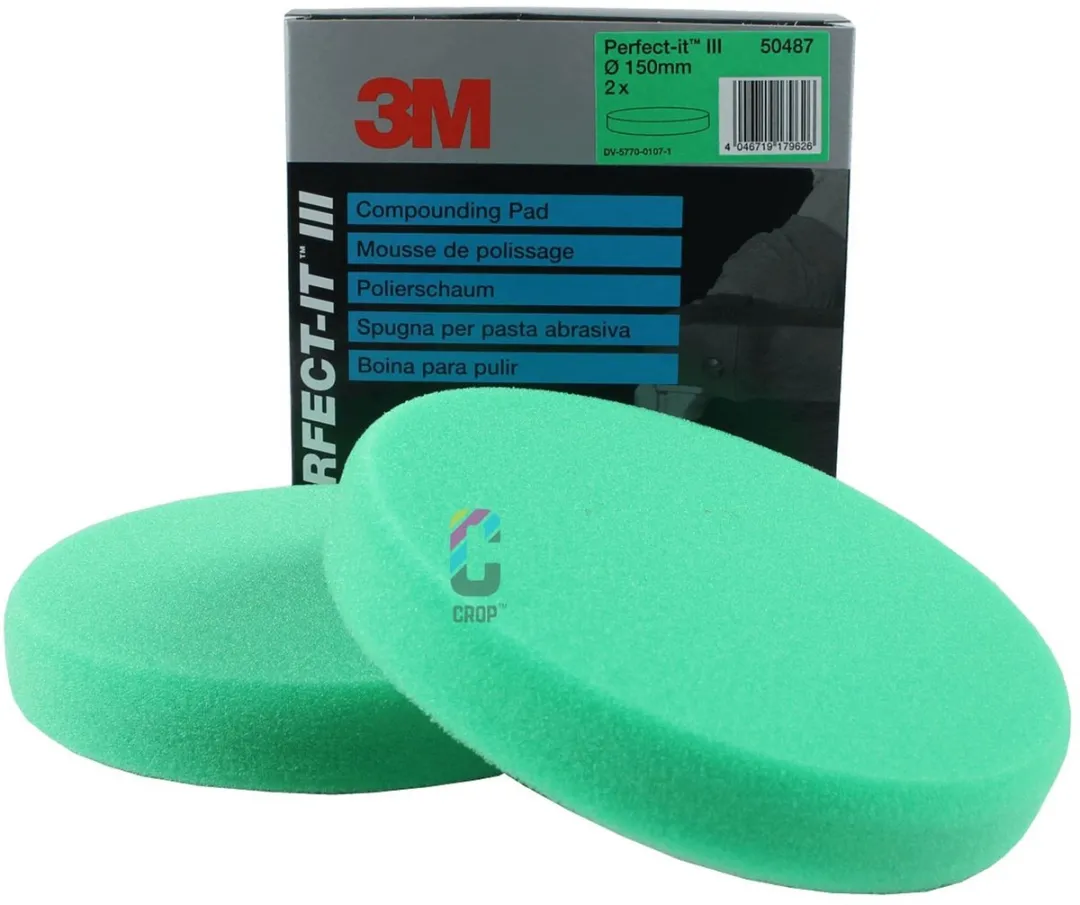 3M Perfect-It III Polijstschijf 150mm Groen