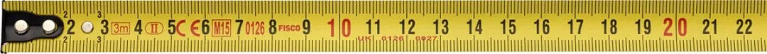 Hultafors AP3M Rolmaat 3m - Rood/zwart/geel - afbeelding 5 van 6