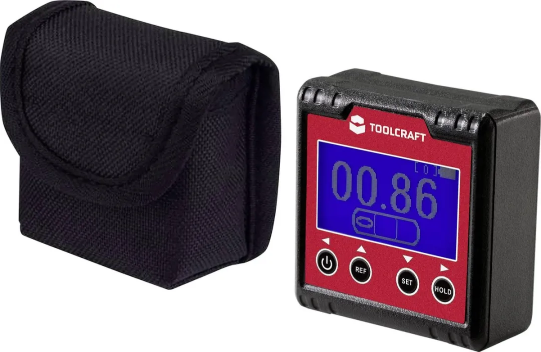 TOOLCRAFT TO-6547356 Digitale Hoekmeter 360°