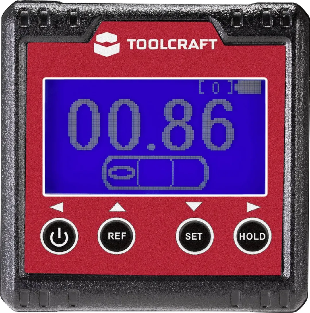 TOOLCRAFT TO-6547356 Digitale Hoekmeter 360°