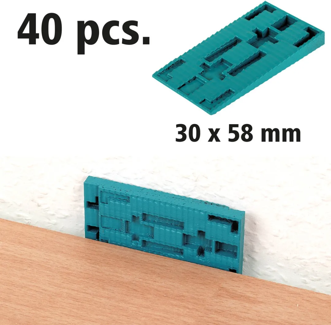 Wolfcraft Kunststof Uitvulplaatjes 6930000 - 40 Stuks