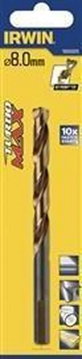 Irwin HSS Turbomax Metaalboor 3mm - 1 Stuk