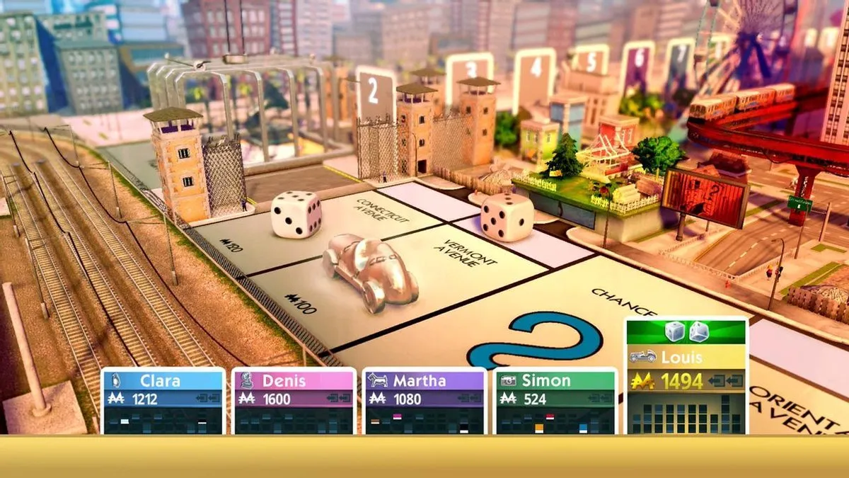 Ubisoft Monopoly - Nintendo Switch Card Game