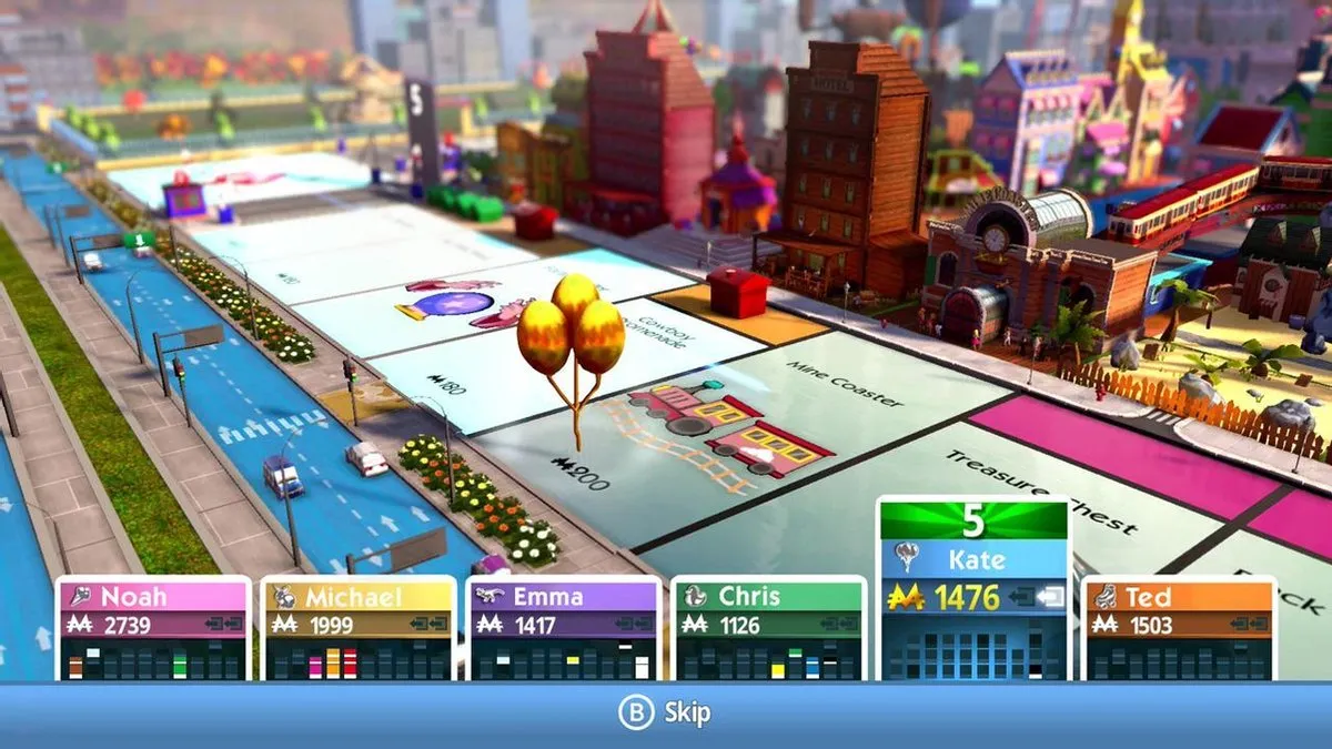 Ubisoft Monopoly - Nintendo Switch Card Game