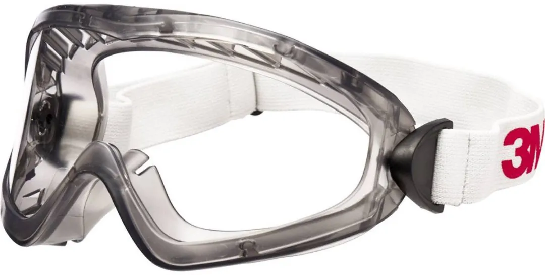 3M 2890SA Ruimzichtbril - Grijs - Anti-condens & UV-bescherming