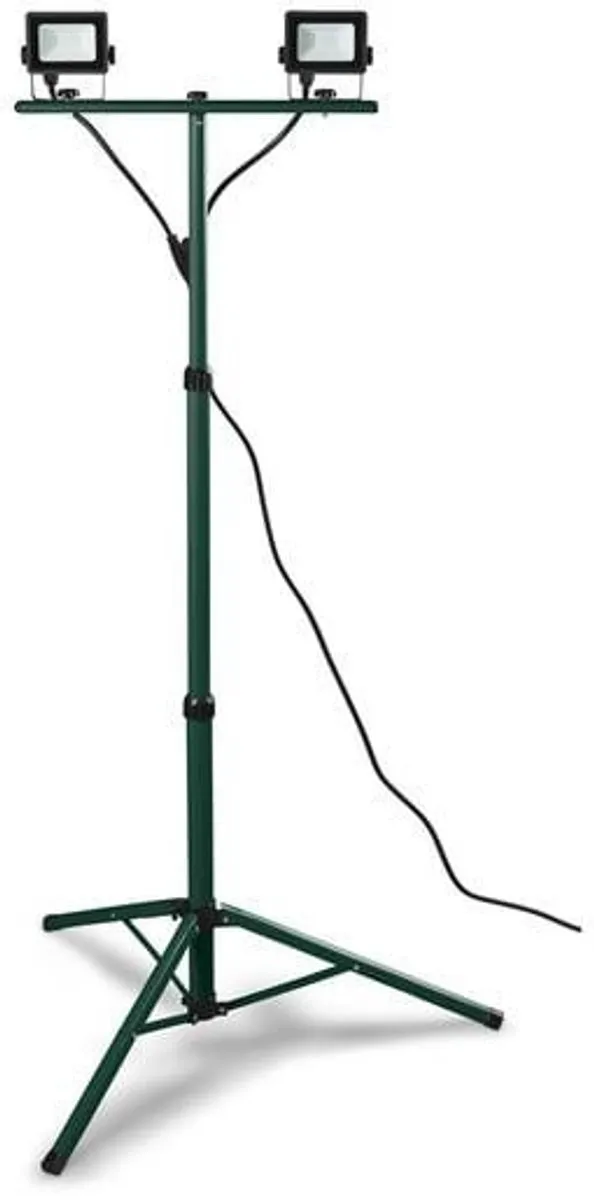 PARKSIDE PASG 30 A2 LED Werklamp 2x15W - Zwart/ Groen