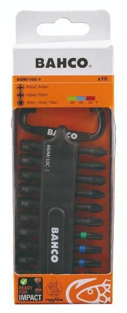 Bahco Impact Bitset 10-delig T20