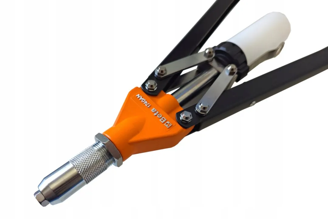 Beta Handmatige Hefboom Klinknageltang 530mm - 5 Punten - Oranje/Zwart