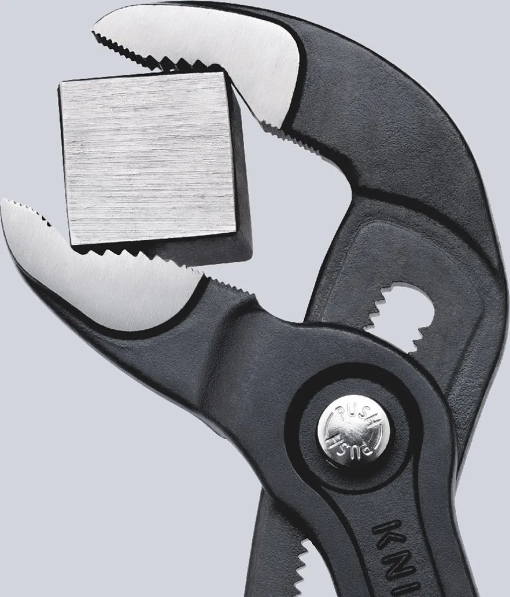 Knipex Cobra Hitech Waterpomptang 180mm - Zwart/Rood