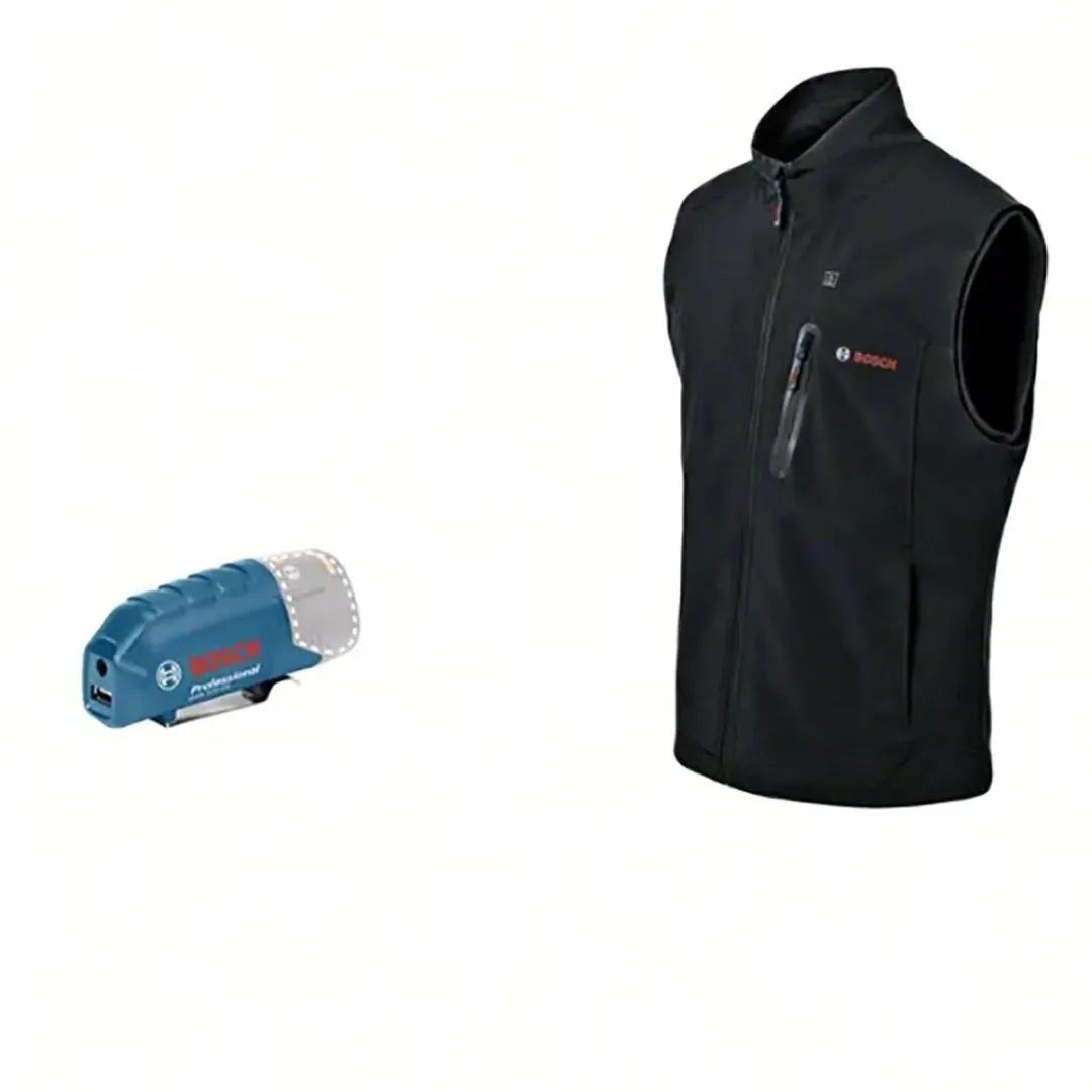Bosch Professional GHV 12+18V Verwarmde Bodywarmer L - Zwart