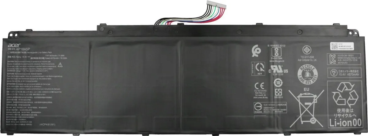 Acer KT.00405.008 Laptopbatterij 71,9Wh