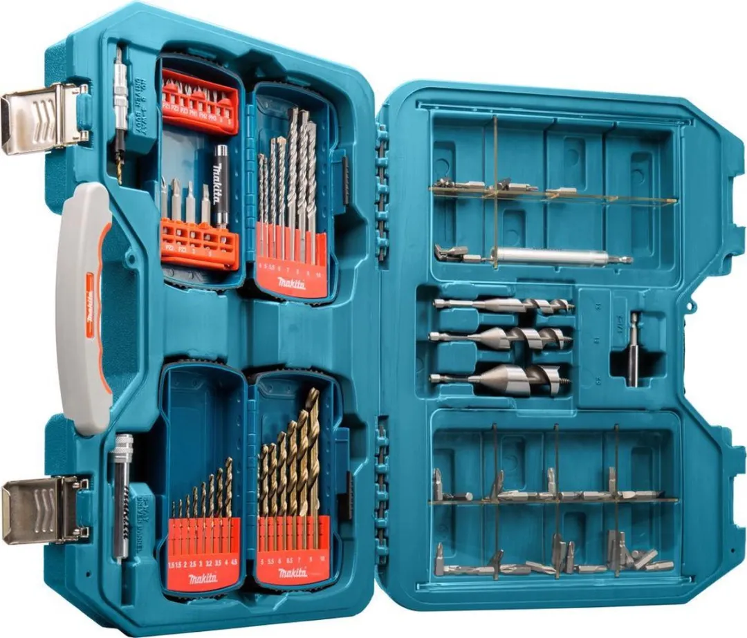 Makita P-71065 Boor- en schroefbitset 104-delig