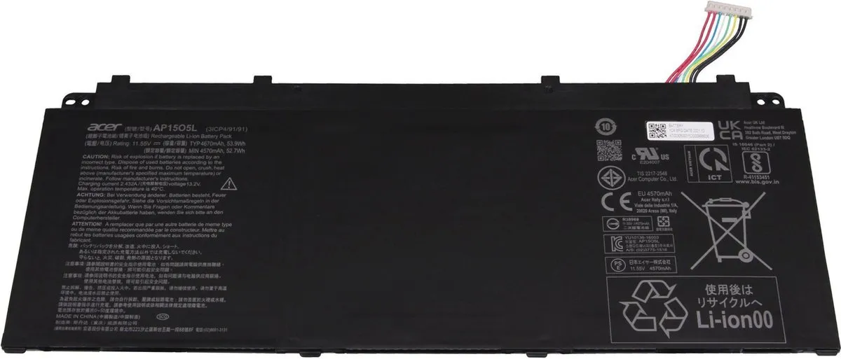 Acer AP1505L Accu