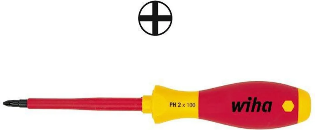 Wiha Schroevendraaier PH1 80mm - SoftFinish - afbeelding 6 van 6