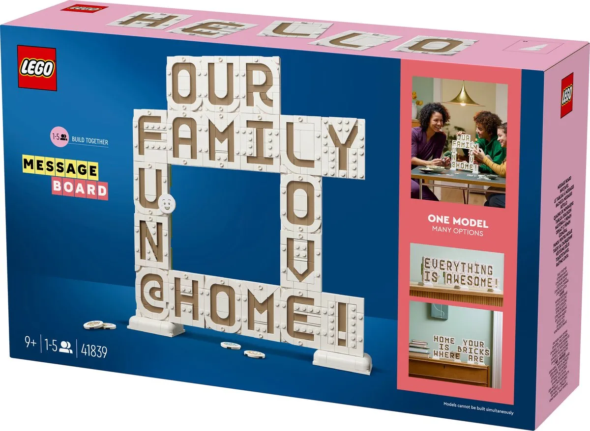 LEGO Exclusives Notitiebord 41839 - 1743 Stukken - Meerkleurig