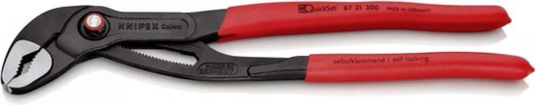 Knipex Cobra QuickSet 87 21 300 Waterpomptang 60mm