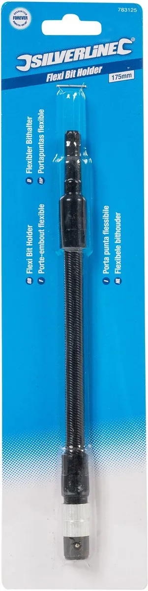 Silverline Flexibele Bithouder 175mm 1/4