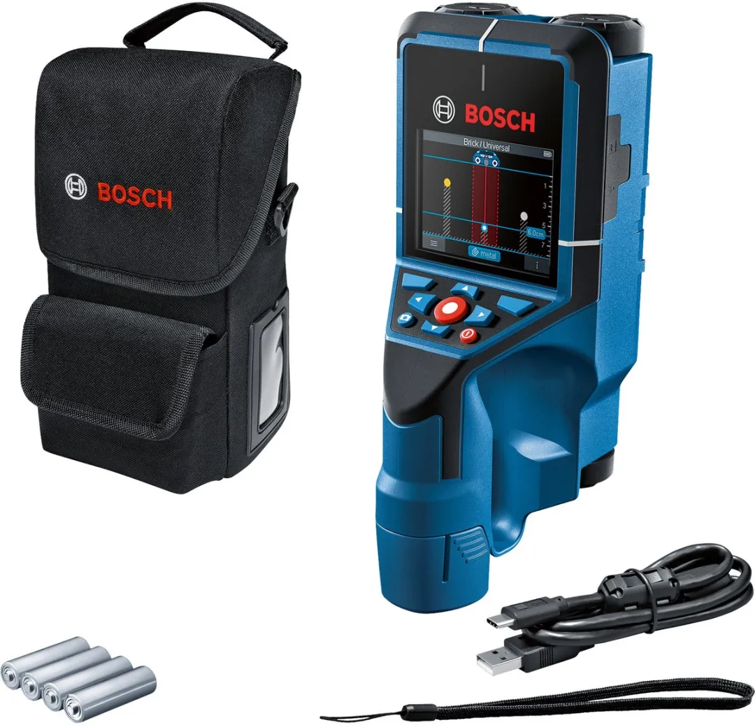 Bosch Professional D-tect 200 C Detector - Blauw/Zwart