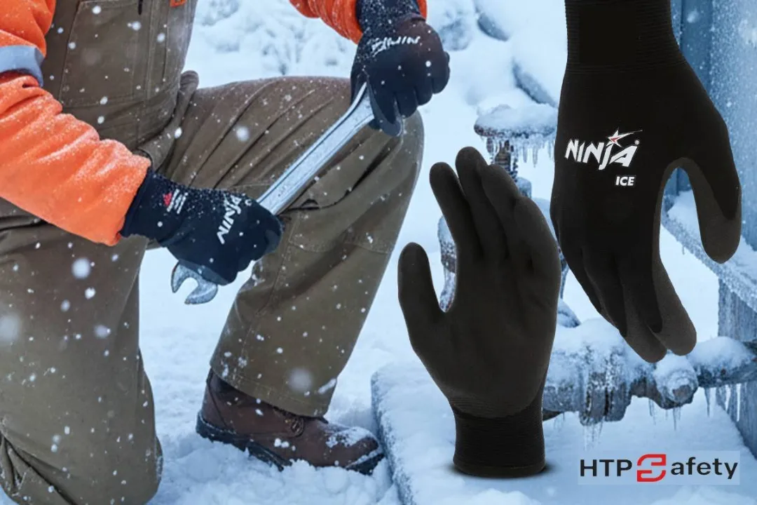 Ninja Gloves Ice X-Frost Winterhandschoen M/L - Maat 8
