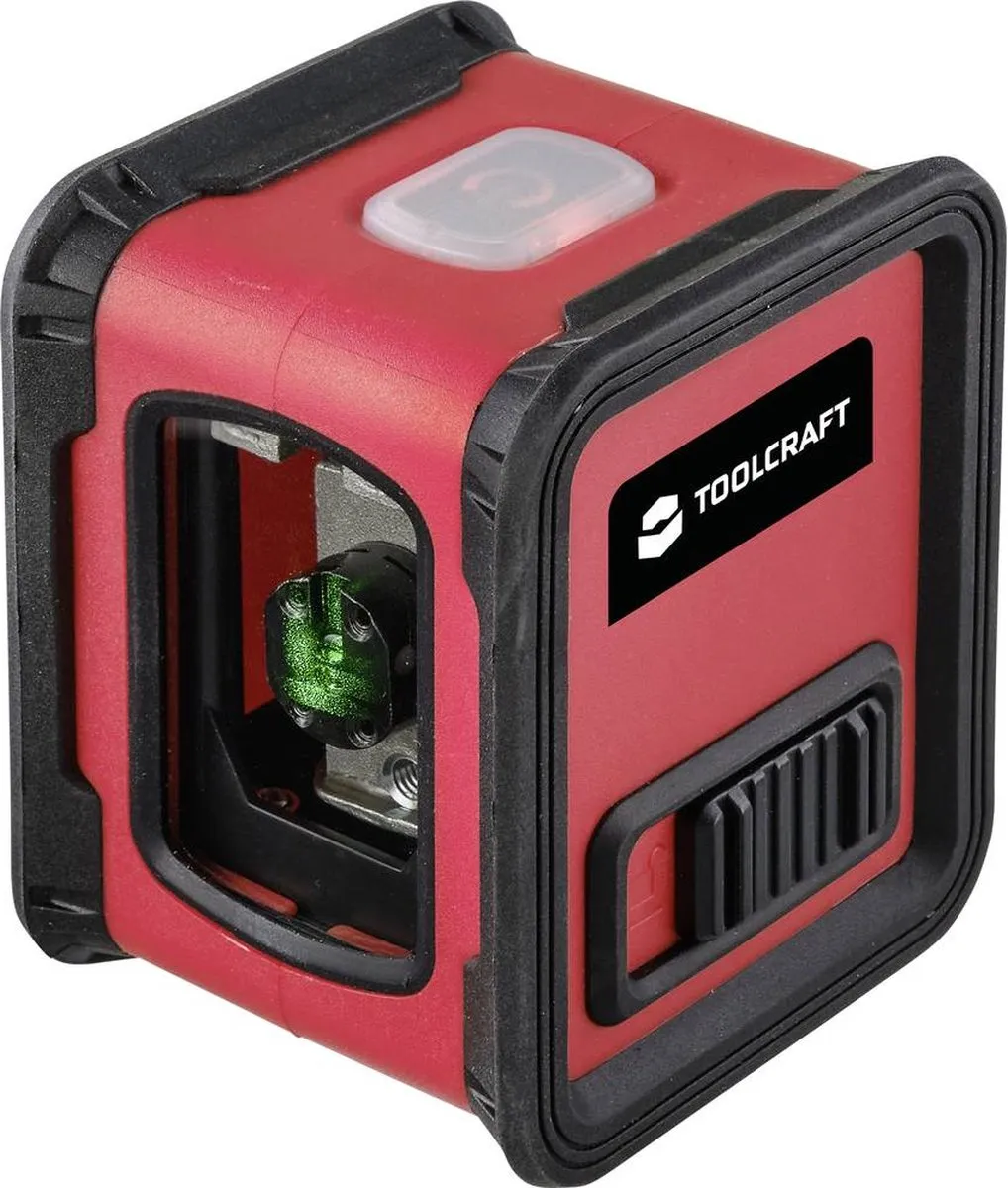 TOOLCRAFT CL12-G Kruislijnlaser - Groene laser 12m met statief