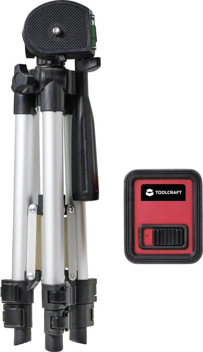 TOOLCRAFT CL12-G Kruislijnlaser - Groene laser 12m met statief