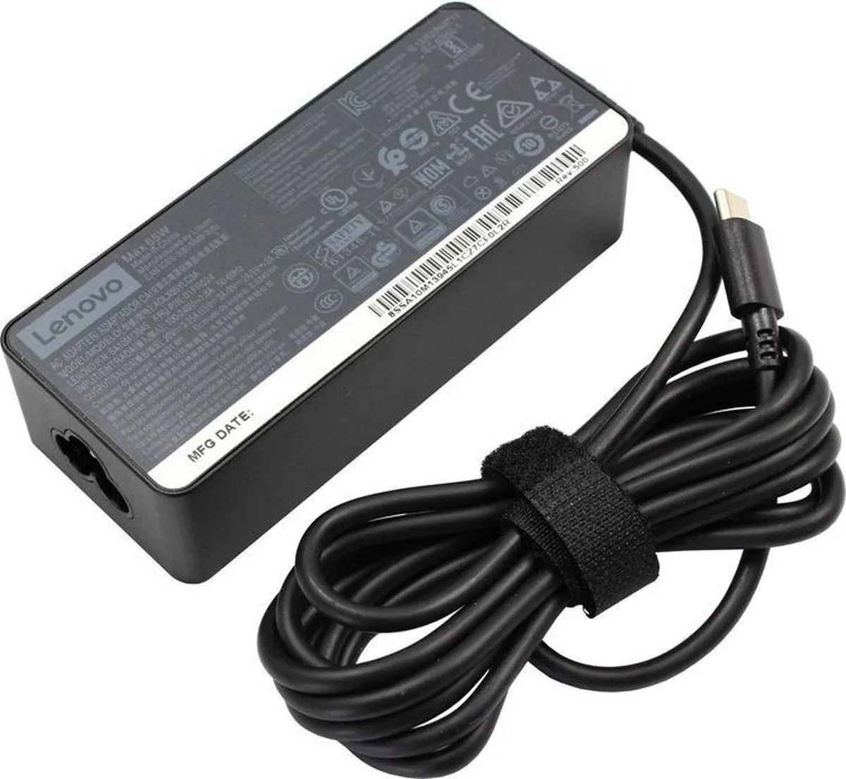 Lenovo 65W USB Type-C Netvoeding - 5A11J75668/5A11C11091
