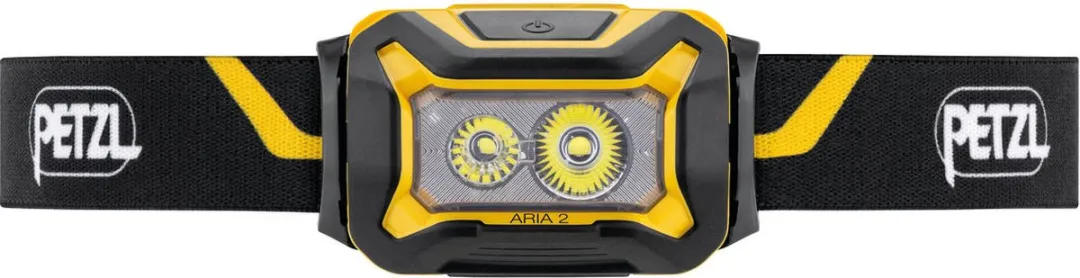 Petzl Aria 2 Hoofdlamp 450 Lm - Zwart/Geel - afbeelding 6 van 6