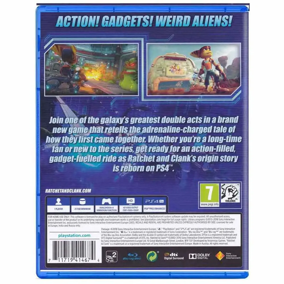 PlayStation Ratchet & Clank - PlayStation Hits PS4