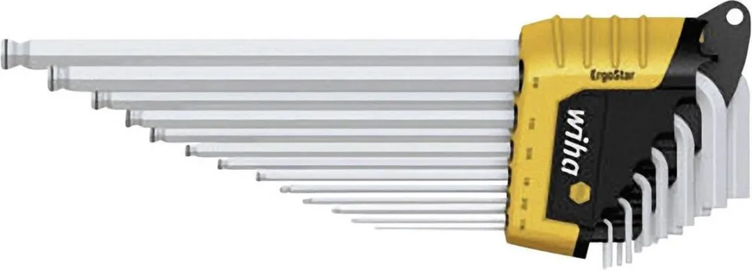 Wiha 369R HZ13 Inbussleutelset 13-delig - 0,05-3/8" - ErgoStar houder