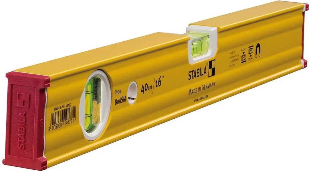 Stabila Waterpas 80 ASM 40cm Aluminium - 19177