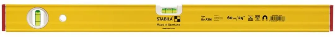 Stabila Waterpas 80 ASM 40cm Aluminium - 19177
